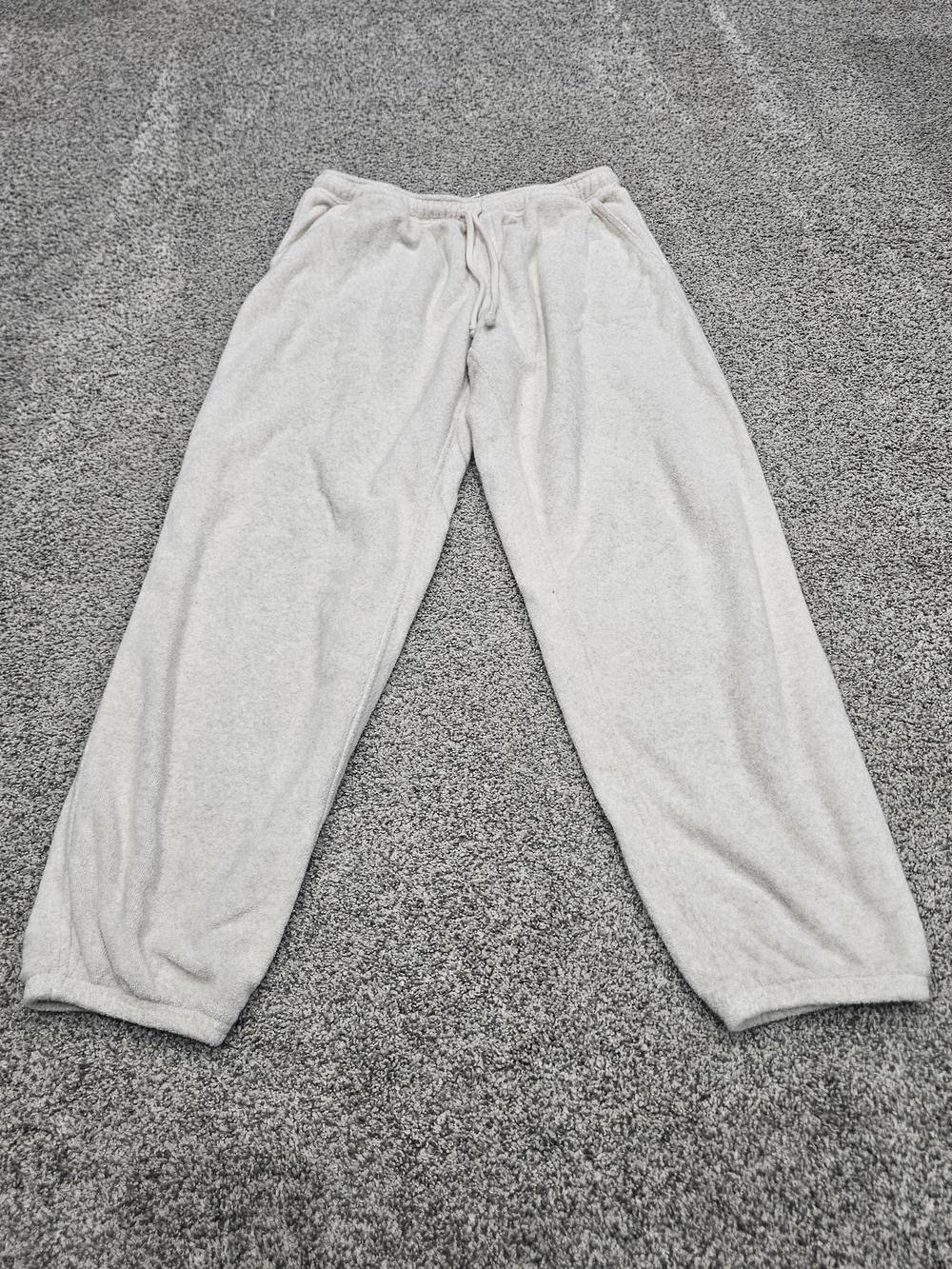 aerie Light Gray Women’s Fleece Joggers